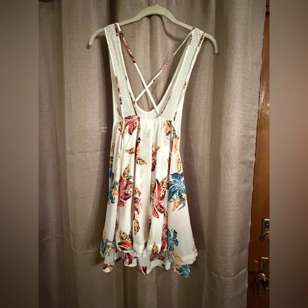 Free People Thought I Was Dreaming Mini Dress Size XS - Picture 11 of 16
